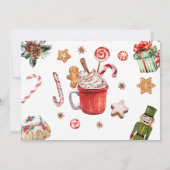 Wat een leuke eerste kerstfoto kaart (Achterkant)