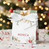 Wat een leuke eerste verjaardag kerst bedankdoosjes