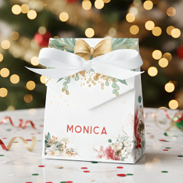 Wat een leuke eerste verjaardag kerst bedankdoosjes