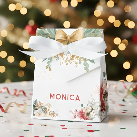 Wat een leuke eerste verjaardag kerst bedankdoosjes