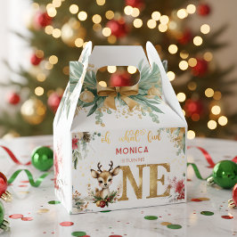 Wat een leuke eerste verjaardag kerst bedankdoosjes