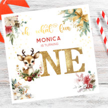 Wat een leuke eerste verjaardag kerst