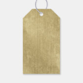 Wat een leuke glinsterende cadeautags cadeaulabel (Achterkant)