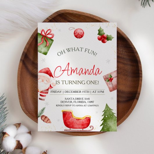 Wat een leuke kerst uitnodiging