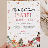 Wat een leuke Kerst-verjaardagsfeestje Kaart