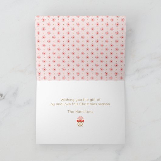 Wat een leuke kerstkaart kaart (Binnen)