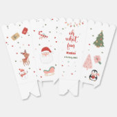 Wat een leuke kerstverjaardag bedankdoosjes (Ongevouwen)