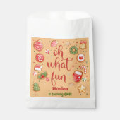 Wat een leuke kerstverjaardag bedankzakje (Voorkant)