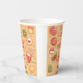 Wat een leuke kerstverjaardag papieren bekers (Rechts)