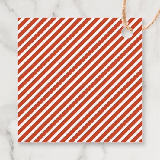 Wat een leuke retro kerstdag bedankjes labels (Achterkant)