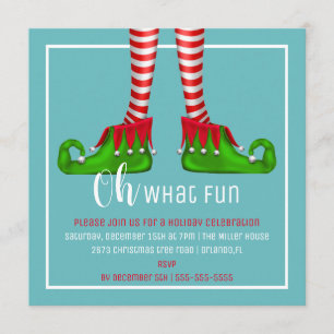 Wat een leuke uitnodiging voor kerstfeest?