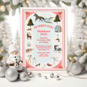 Wat een leuke Winterfeest kerstfeest.. Kaart