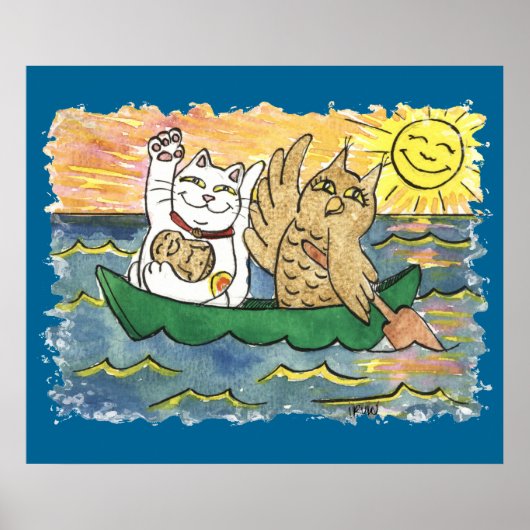 Wat een Lucky Voyage was het! Poster (Voorkant)