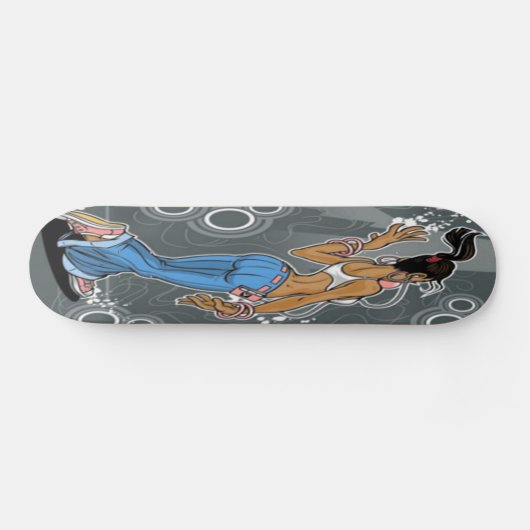 Wat een meisjesskateboard skateboard (Horizontaal)