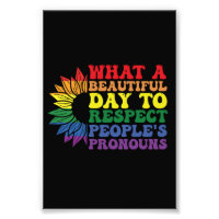 Wat een mooie dag om andermans leven te respectere