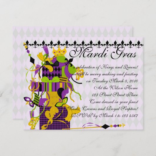 Wat een mooie Mess! Kaart (Voorkant / Achterkant)