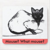 Wat een muis muismat (Voorkant)