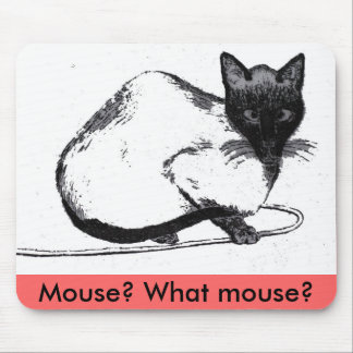 Wat een muis muismat