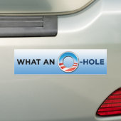 Wat een O-eenzame Bumpersticker (Op auto)