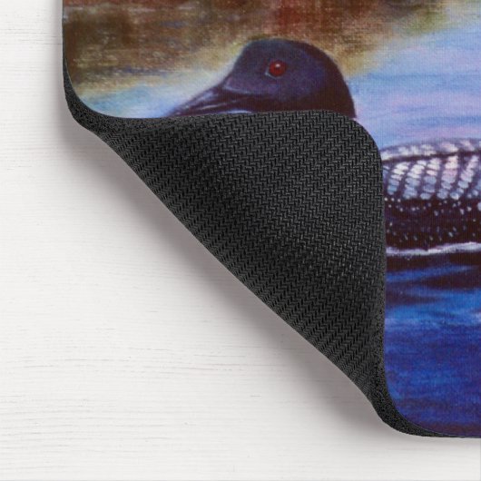 Wat een Paar Loon Mousepad Muismat (Hoek)