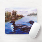 Wat een Paar Loon Mousepad Muismat (Met muis)