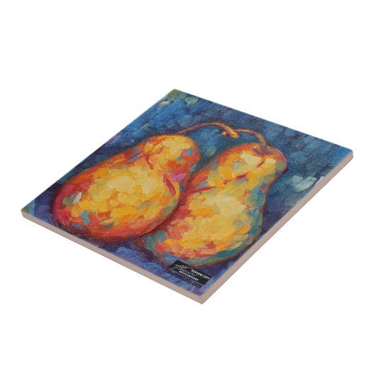 Wat een Pair Tegel Tegeltje (Zijkant)