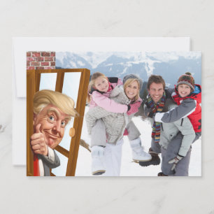 Wat een PHOTOBOMB Feestdagenkaart