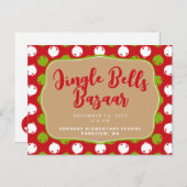 Wat een plezier! Briefkaart kerstgordels (Voorkant / Achterkant)