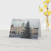 Wat een prachtig kerst Wenskaart! Kaart (Gele Bloem)