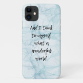 Wat een prachtige blauwe wereld Case-Mate iPhone case (Achterkant)