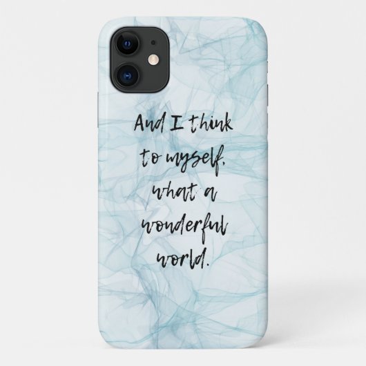 Wat een prachtige blauwe wereld Case-Mate iPhone case (Achterkant)