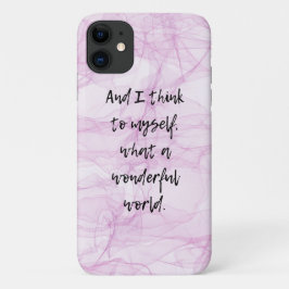 Wat een prachtige roze wereld Case-Mate iPhone case
