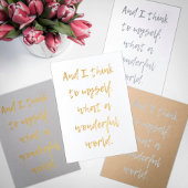 Wat een prachtige wereld folie kaarten