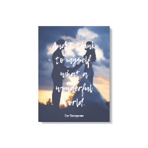 Wat een prachtige wereld Foto