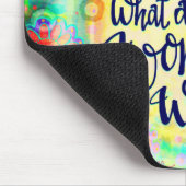 Wat een prachtige wereld muismat (Hoek)