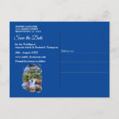 Wat een prachtige wereld waar ik in leef aankondigingskaart (Achterkant)