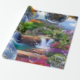 Wat een prachtige wereld waar ik in leef cadeaupapier