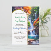 Wat een prachtige wereld waar ik in leef kaart (Staand voorkant)