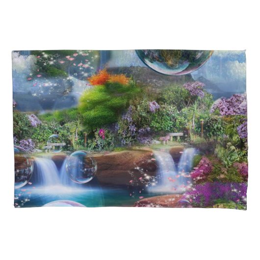 Wat een prachtige wereld waar ik in leef kussensloop (Voorkant)