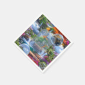 Wat een prachtige wereld waar ik in leef servet (Hoek)