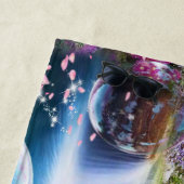 Wat een prachtige wereld waar ik in leef strandlaken (In situ)