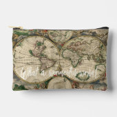 Wat een prachtige wereld!  Wereldkaart Etui (Voorkant)