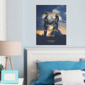 Wat een prachtige Wereldfoto Folie Afdrukken (Insitu (Slaapkamer))