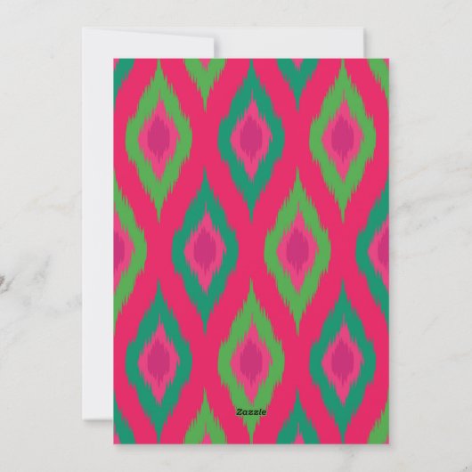 Wat een pret feestdagenkaart (Achterkant)