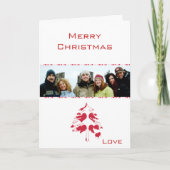 Wat een redder voor vrolijk kerstfeest en uw famil feestdagen kaart (Voorkant)