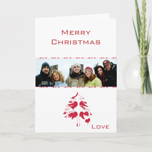 Wat een redder voor vrolijk kerstfeest en uw famil feestdagen kaart (Voorkant)