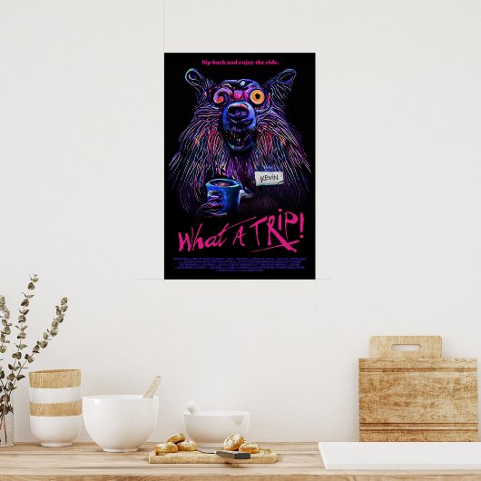 "Wat een reis!" Poster (Keuken)