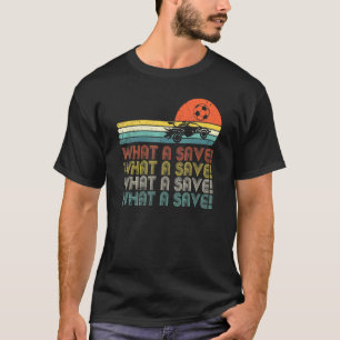 Wat een Retro Rocket Soccer-auto opslaan T-shirt