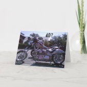 WAT EEN RITJE IS HET GEWEEST - 40ste VERJAARDAG Kaart (Voorkant)