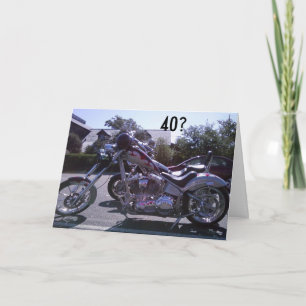 WAT EEN RITJE IS HET GEWEEST - 40ste VERJAARDAG Kaart